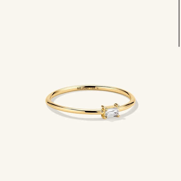 Mejuri Baguette Stacker Ring - Picture 5 of 5